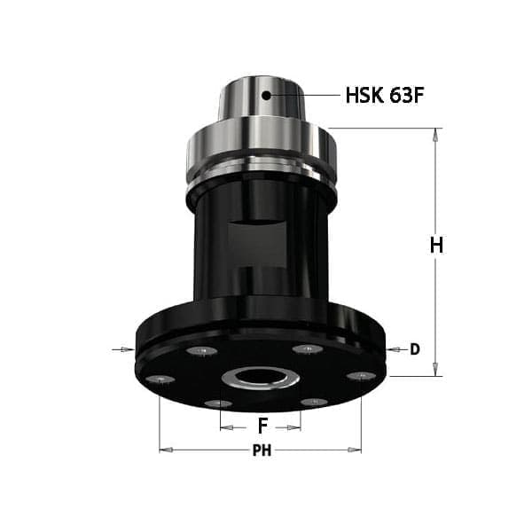Saw blade holders HSK63F