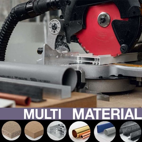 Circular saw blade for multi material